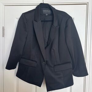 Forever 21 Black Blazer